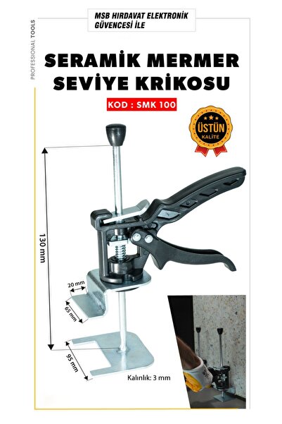 Eltos SERAMİK SEVİYE BELİRLEME KALDIRAÇ APARATI (SERAMİK SEVİYE BELİRLEME KRİ...