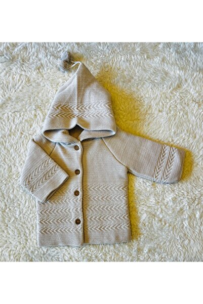 anne dokunuşu gibi KUZUM BEBE سترة سميكة بطبقة مزدوجة بغطاء للرأس للفتيات وال...