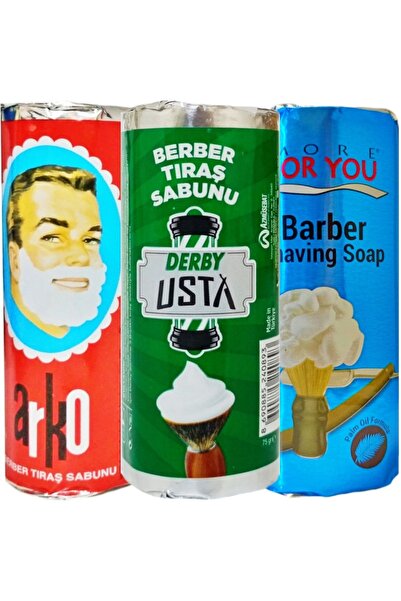 Derby Klasik 3'lü Tıraş Sabunu Seti, Muhteşem 3'lü, Tıraşın Ağır Abileri