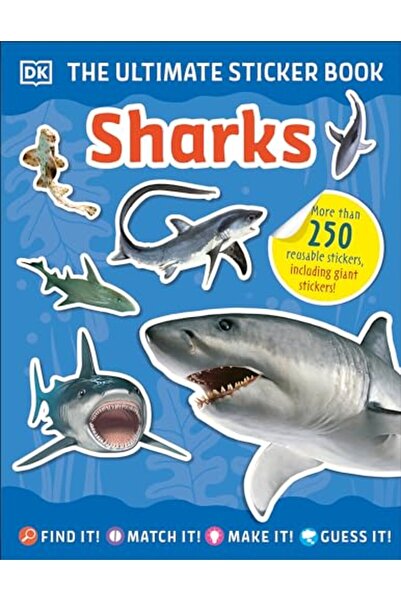 Penguin Random House كتاب الملصقات النهائي لأسماك القرش