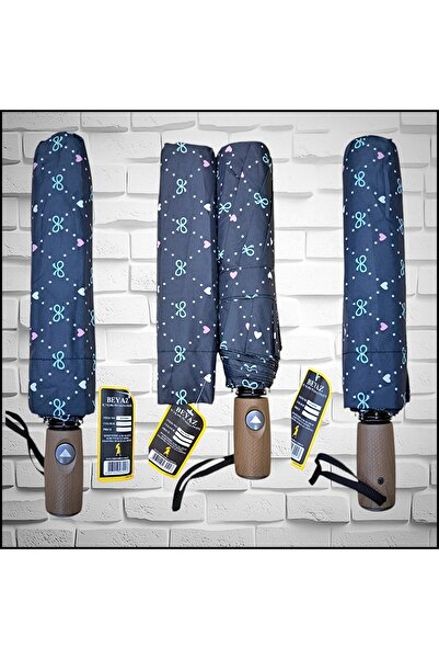 Rainwalker Fiber Gövde Otomatik Rüzgarda Kırılmayan 10 Telli Şemsiye