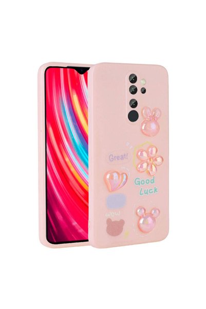 Ummeslem حافظة غطاء سيليكون لألعاب لامعة مع شكل منقوش متوافق مع هاتف Xiaomi R...