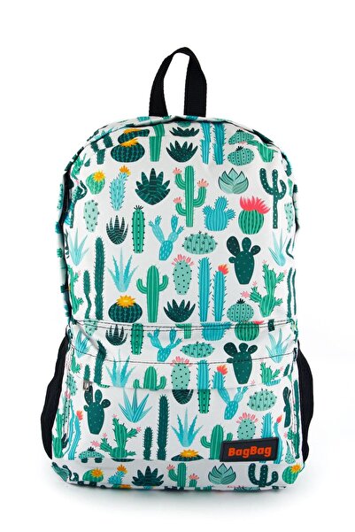 BYBAG Унісекс рюкзак для щоденного використання та школи з цифровим принтом у вигляді кактусів