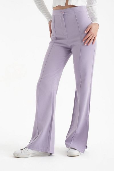 Hiccup Pantaloni drepti cu talie înaltă