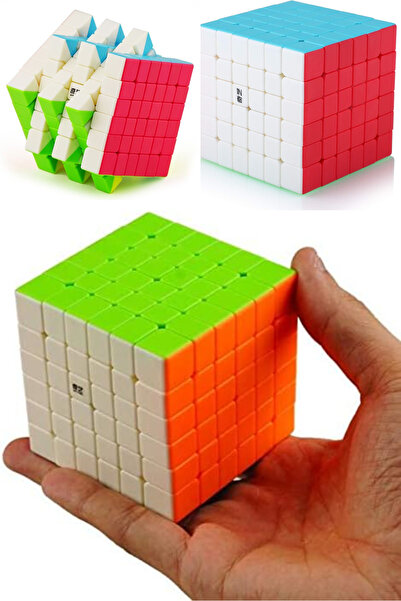 TOYFEST QY 6X6 Speed Küp Kartela Hızlı Rübik Zeka Sabır Küpü