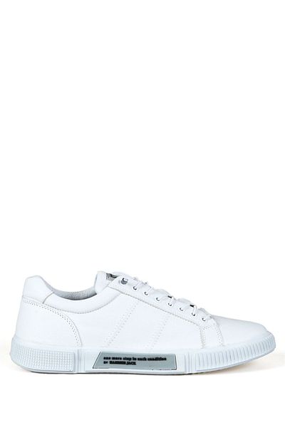 Hammer Jack Basel Genuine Leather White Outdoor Men's Shoes