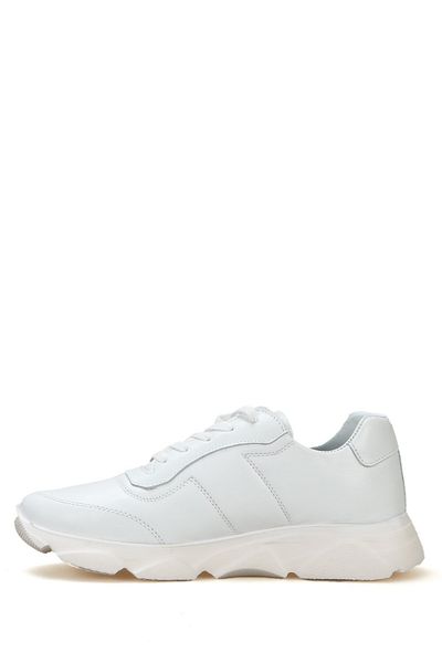 Hammer Jack Elmet Genuine Leather White Bosphorus Men's Sports Shoes