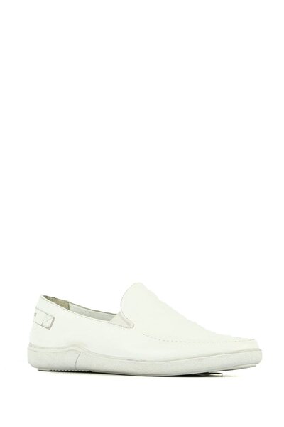 Hammer Jack Angers Genuine Leather White Toscana Men's Casual Shoes