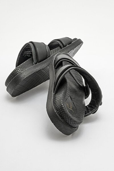 Ccway Black Women's Slippers - Buckle
