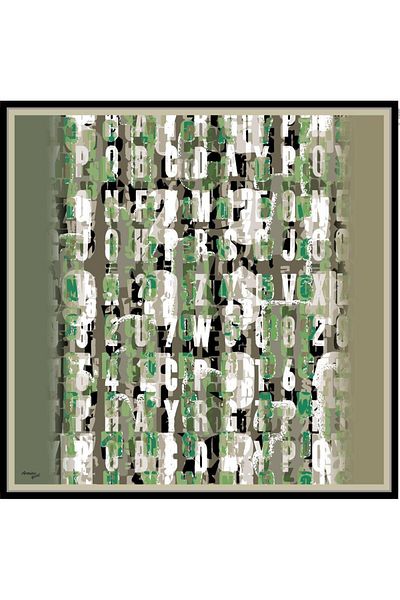 Armine Φουλάρι Khaki Sport Twill - 8020-06
