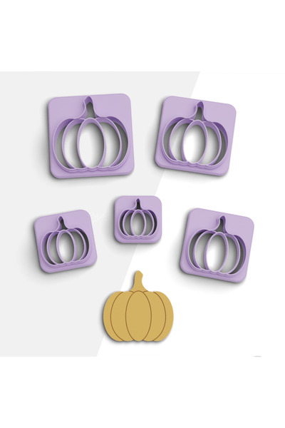 flament aşk Gourd Polymer Clay Cutting Mold, Earring Mold, Jewelry Mold, Cera...