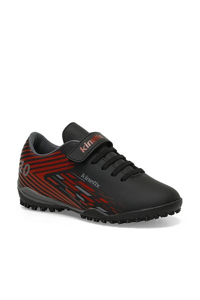 Kinetix Bruno J Turf 3pr Kids Sneakers - Black and Red 30/35