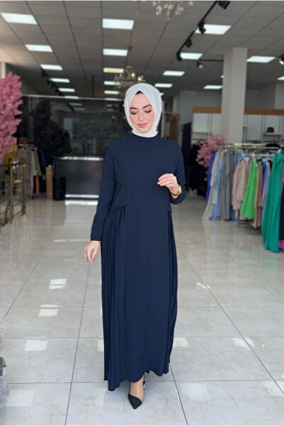 Zümra Tesettür Moda Zümra Elbise Lacivert