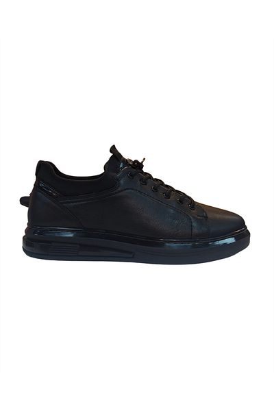 Lisans Ayakkabı 1983 Pantofi casual negri din piele naturală pentru bărbați Mr