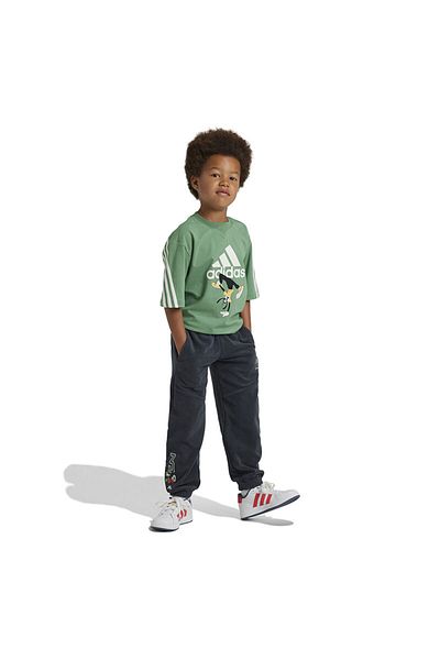 adidas بنطال رياضي أسود للأطفال من Lk Dy Mm Wı Iv9626