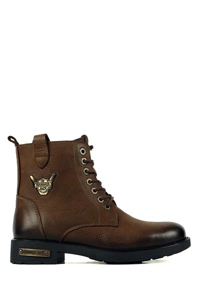 Hammer Jack Γυναικείες μπότες από γνήσιο δέρμα Olive Nubuck