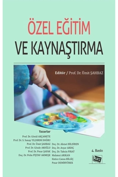 Anı Yayıncılık Özel Eğitim Ve Kaynaştırma