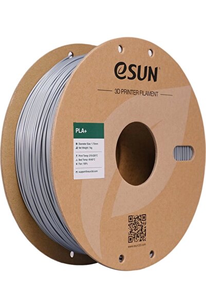 eSun 1.75 Mm Pla Plus (pla+) Gümüş Filament (1 Kg)