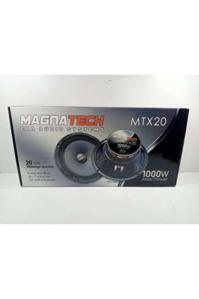 MAGNAT Magnatech 20cm Midrange – Magnatech 1000W Midrange Hoparlör – Midrange 20cm