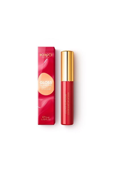 Kiko Gloss Supreme Color Glaze Lip Lacquer - Yoğun Pigmentli Parlak Bitişli R...