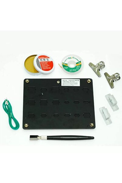 Best 9 Parça Anakart Bga Pcb Bord Tutucu Entegre Kalıplama Metal Stand