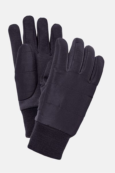 Tchibo Men Knitted Gloves, Dark Blue