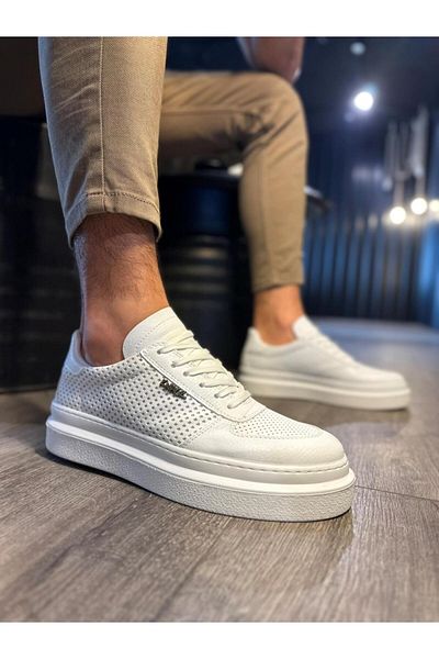 Knack Pantofi Albi Casual - Model 013