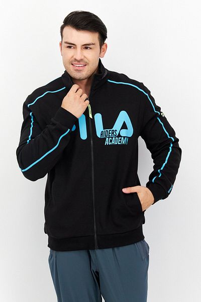 Fila Men Sportswear Fit Training Sweatshirt, Black Combo