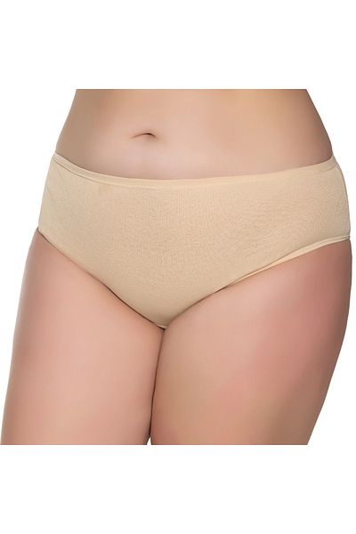 SEDEF YILDIZ Ribbed Women's Bato - Nude Color