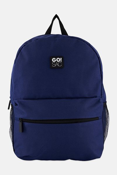 Go! Sac Women Brand Logo Backpack 32 L x 41 H x 8 W cm, Navy