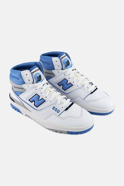 New Balance Men Bb650rck High Sport Shoes, White