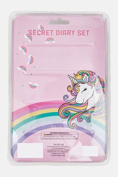 Votum Dairy With Pen, Pink Combo