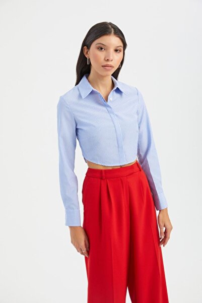 Hiccup Cămașă scurtă cu dungi