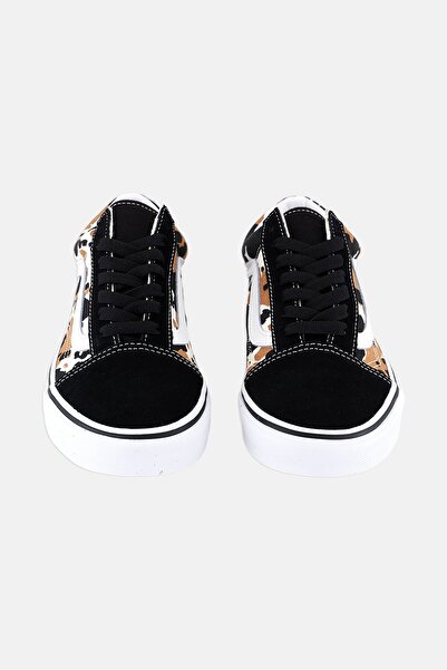 Vans Women Lace Up Skate Shoes, Black