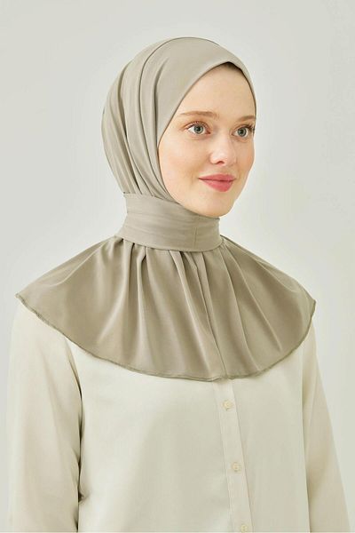 LAVENDER Snap Shawl - Stone