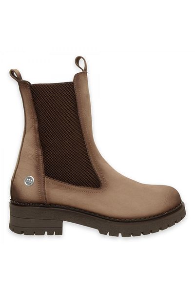 Mammamia D24Kb-1535Z Daily Beige Γυναικείες Μπότες