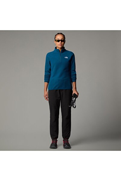 THE NORTH FACE W 100 Glacier 1/4 Zip - Eu Kadın Polar