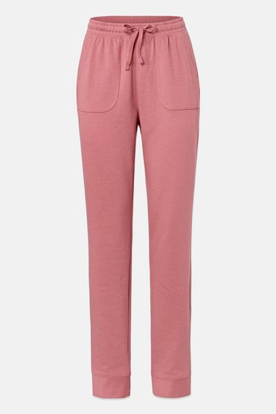 Tchibo Women Plain Drawstring Short Pajamas, Pink