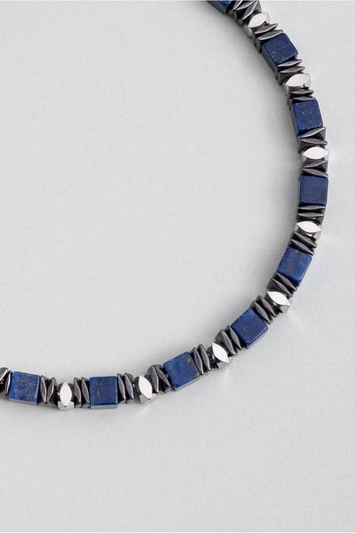 So CHIC... 22 cm Steel Men's Bracelet with Map Stones