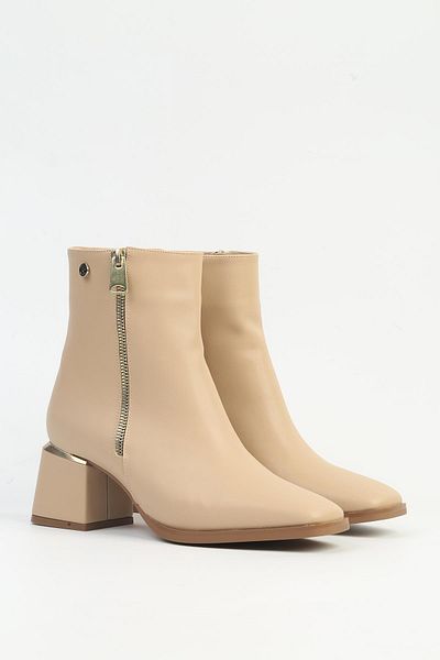 Pierre Cardin ®   Μπεζ Γυναικείες Μπότες PC-54000