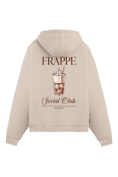 Mounte Bianca Unisex frappe - obična majica sa kapuljačom