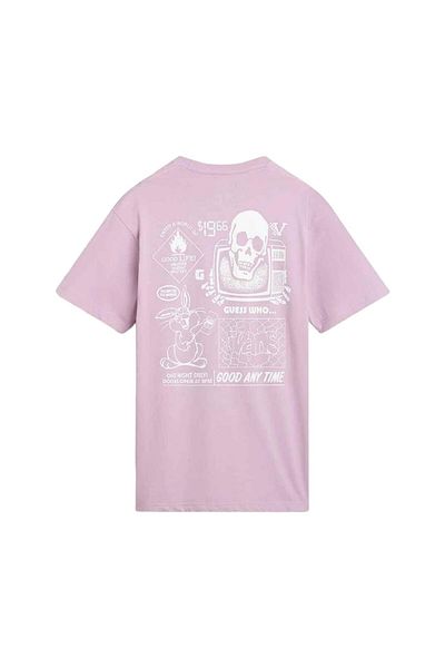 Vans Tricou violet pentru bărbați Crazy Eddy Vans
