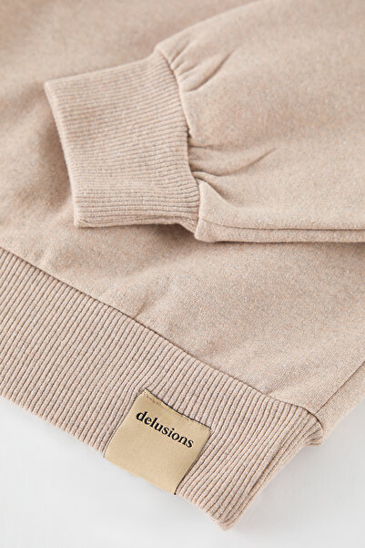 Trendyol Collection Φούτερ με φερμουάρ γιακά με φερμουάρ - TMNAW25SW00168