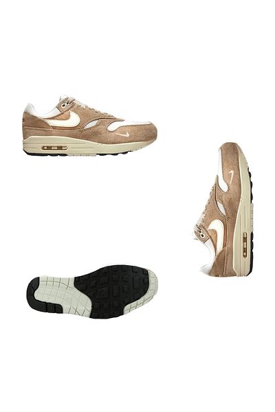 Nike Air Max 1'86 Premium - Schwarz/Weiß-Anthrazit-Rosa Schaumstoff