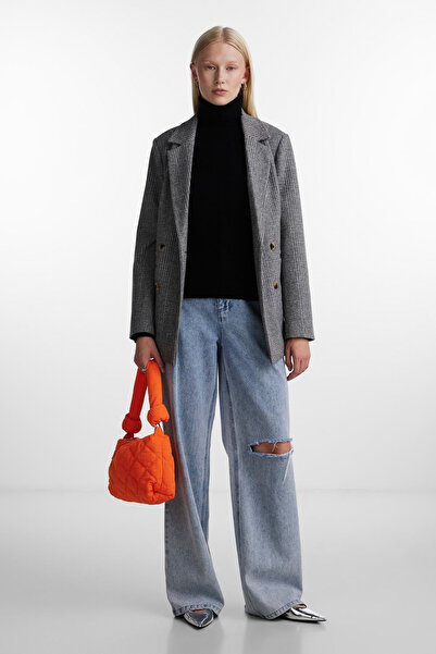 PIECES Pcjuliana Ls - Rollneck Knit Noos Bc Model Sweater