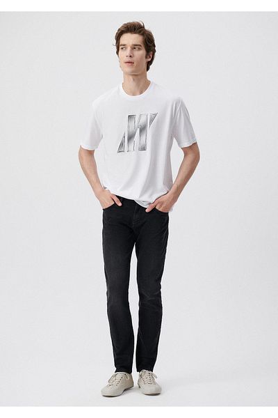 Mavi Jake Pro Anthrazitfarbene Jeanshose -0042234951