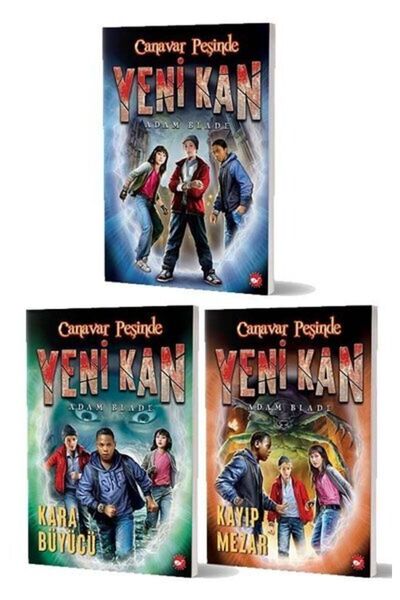 Beyaz Balina Yayınları Canavar Peşinde Yeni Kan Serisi Seti - (3 KİTAP)