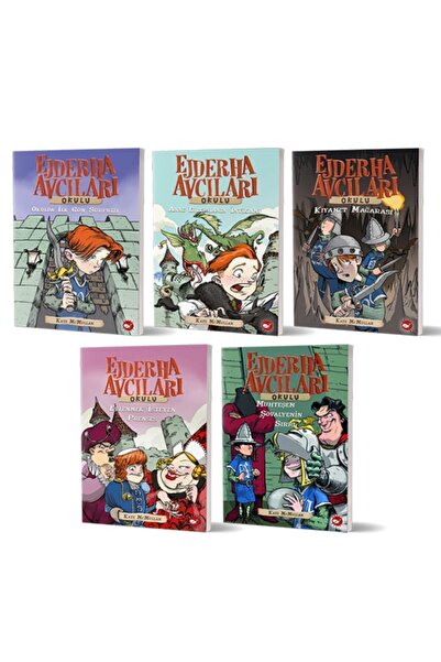 Beyaz Balina Yayınları مجموعة مدرسة صائدي التنانين (1-5) - (5 كتب)