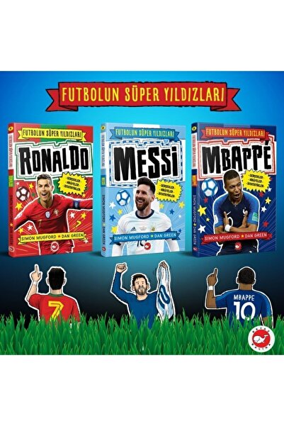 Beyaz Balina Yayınları Futbolun Süper Yıldızları - 3 Kitap Set
