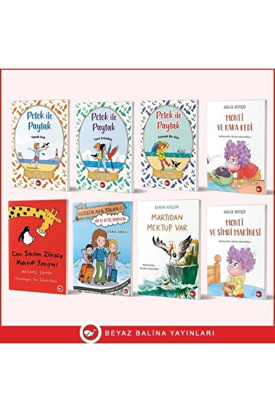 Beyaz Balina Yayınları 2. Sınıf Okuma Seti - (8 KİTAP) ( Eleştirel Okuma Kita...